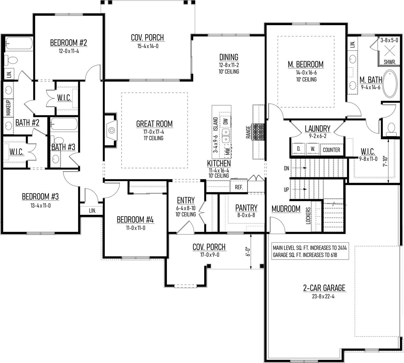 Craftsman House Plan - Osborne 22558 - Optional Floor Plan