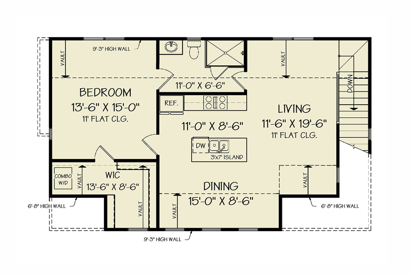 Farmhouse House Plan - Daisy Hill Garage 42380 - 2nd Floor Plan