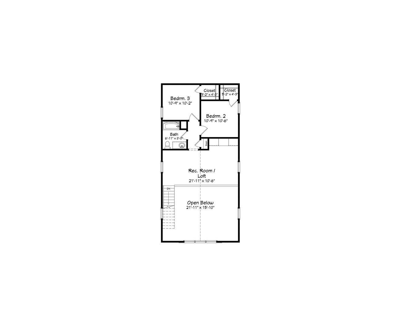Farmhouse House Plan - 27722 - 2nd Floor Plan