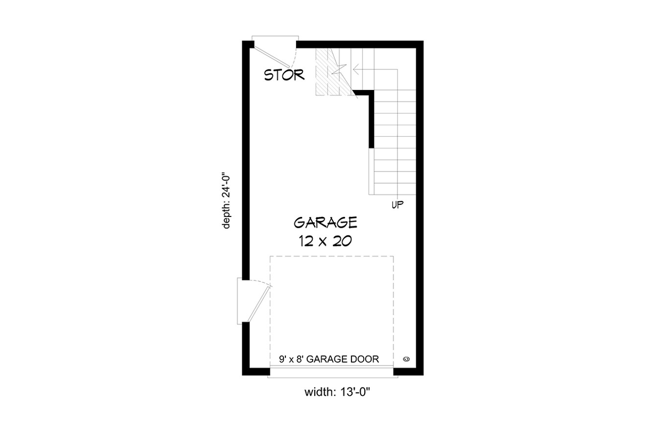 Country House Plan - Wood River Garage 20761 - 1st Floor Plan
