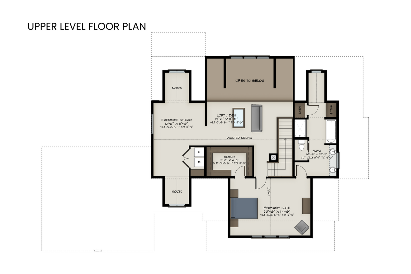 Farmhouse House Plan - Mystic Lake 84402 - 2nd Floor Plan