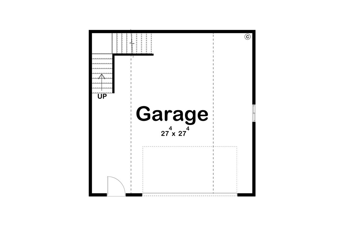 Mountain Rustic House Plan - Finn 73841 - 1st Floor Plan