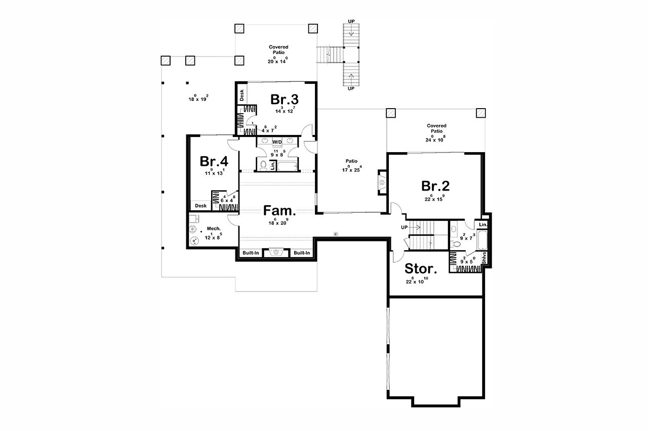 European House Plan - Moraine Valley 92936 - Optional Floor Plan