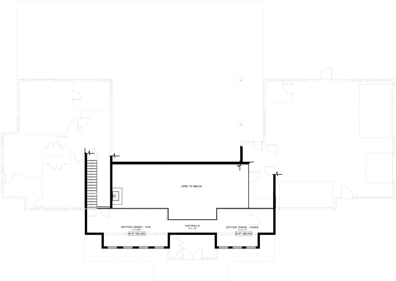 Secondary Image - Farmhouse House Plan - Ironwood Haven 25889 - 2nd Floor Plan