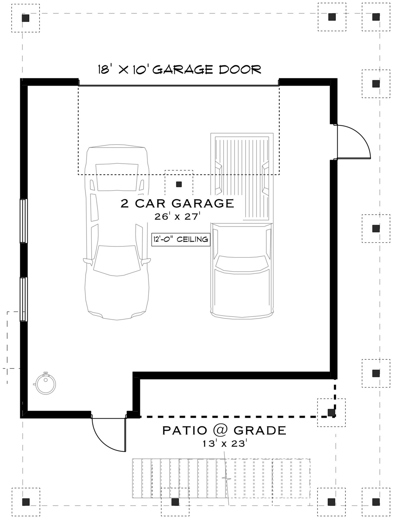 Farmhouse House Plan - Maple View 82580 - 1st Floor Plan