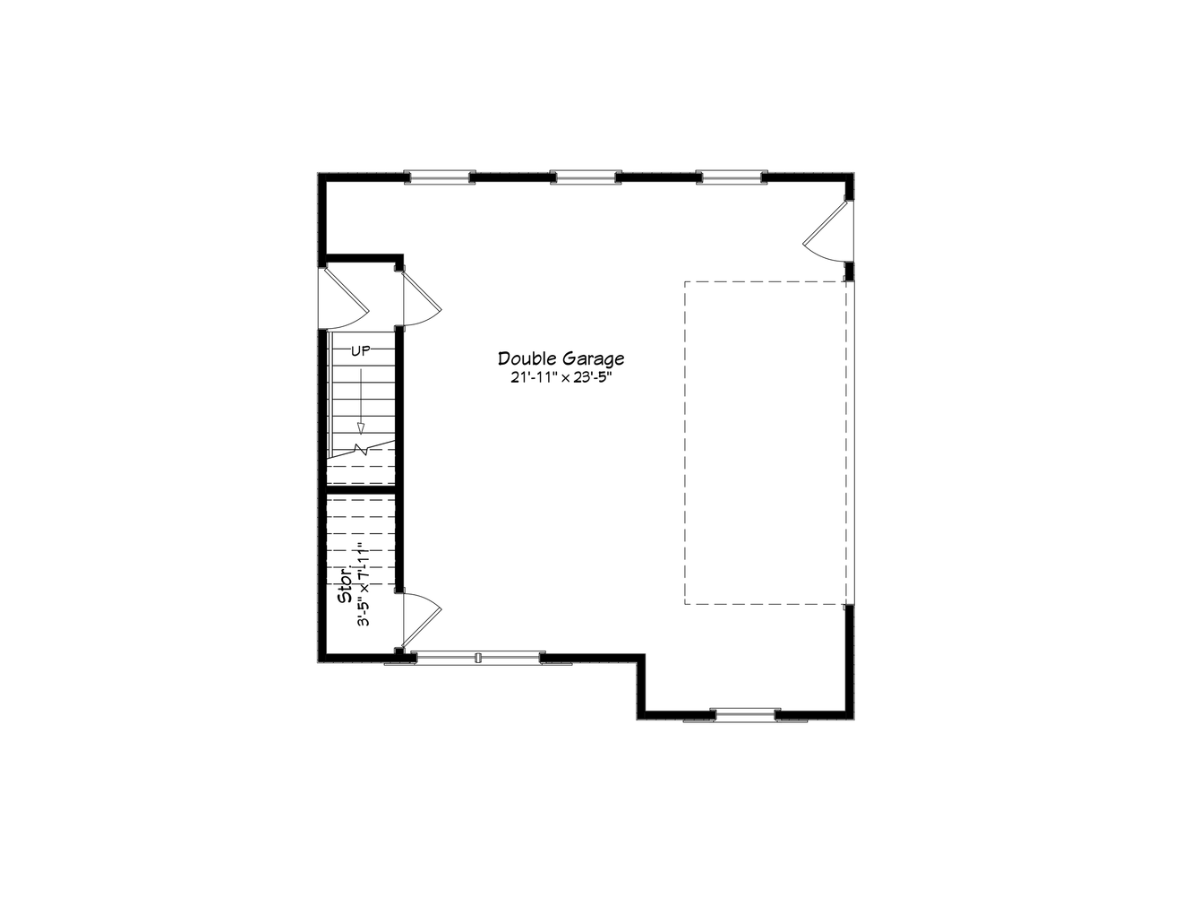 Country House Plan - 77095 - 1st Floor Plan
