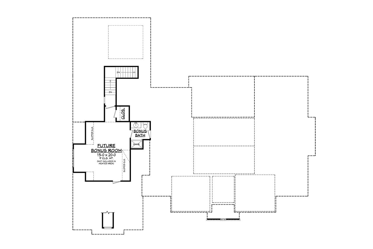 Secondary Image - European House Plan - Belmont 35772 - 2nd Floor Plan