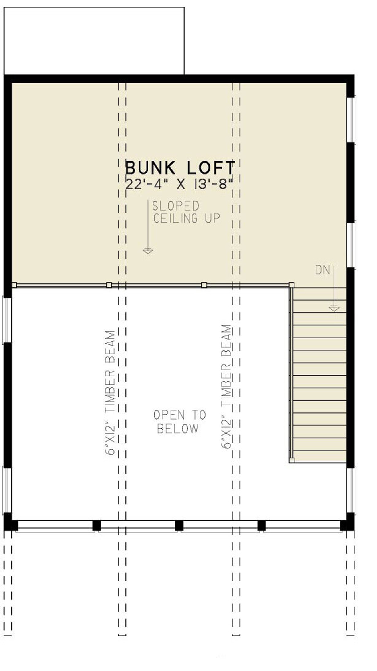 Contemporary House Plan - Sky View Drive 73368 - 2nd Floor Plan