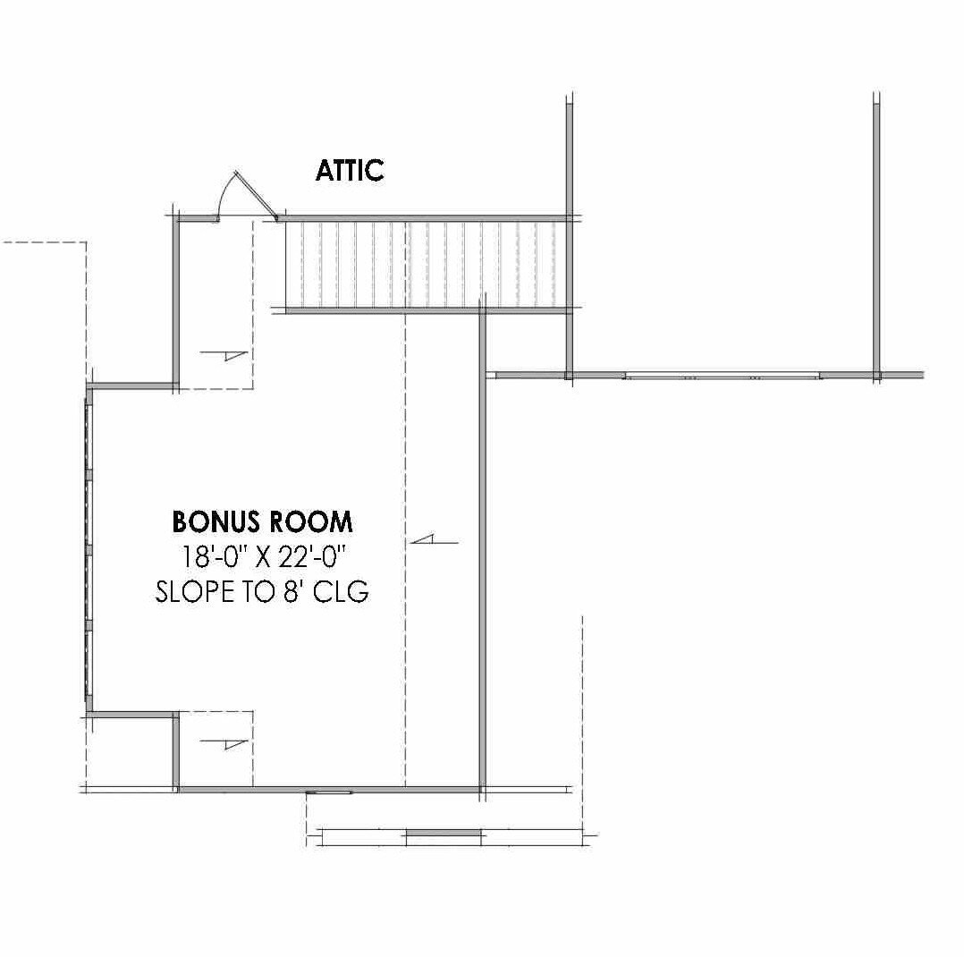 Farmhouse House Plan - 90565 - 2nd Floor Plan