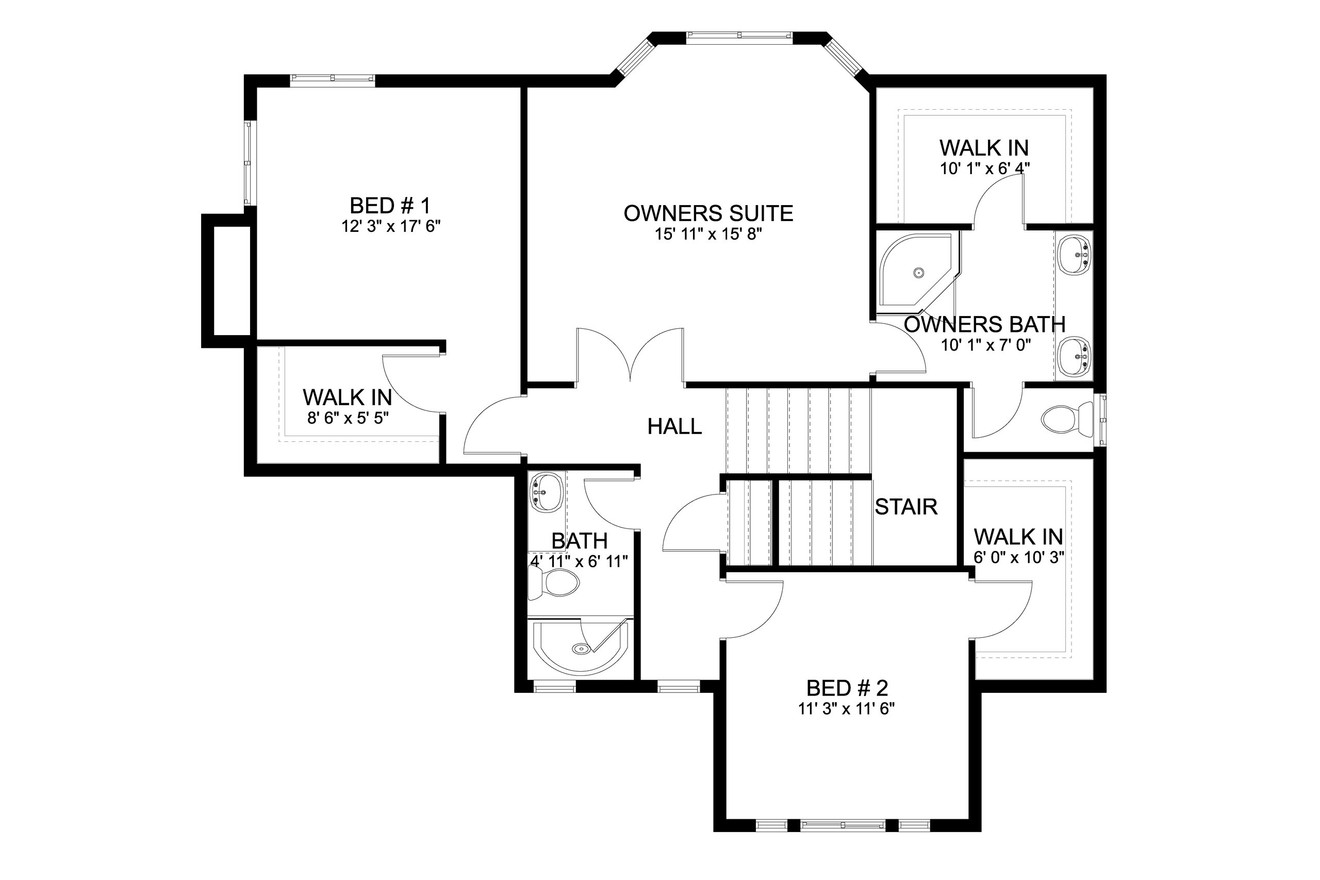 Traditional House Plan - Barrett 10755 - 2nd Floor Plan
