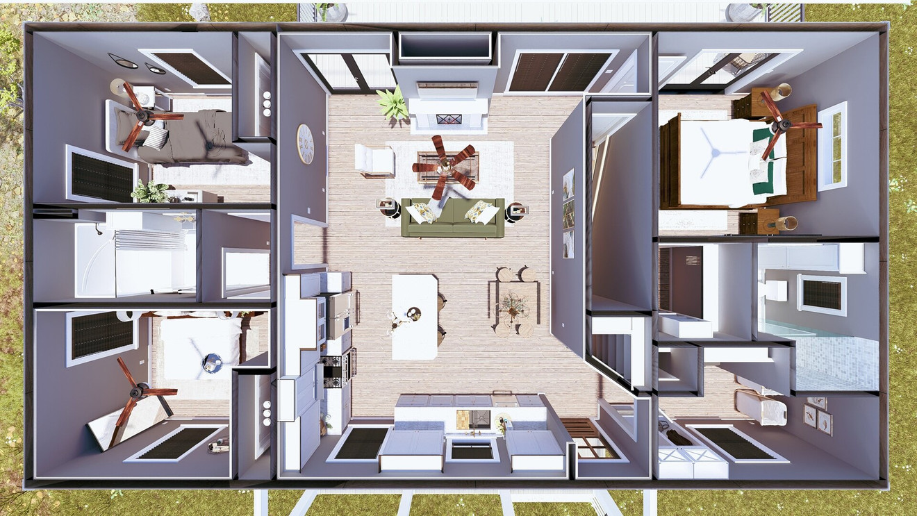 Farmhouse House Plan - 79372 - Other Floor Plan