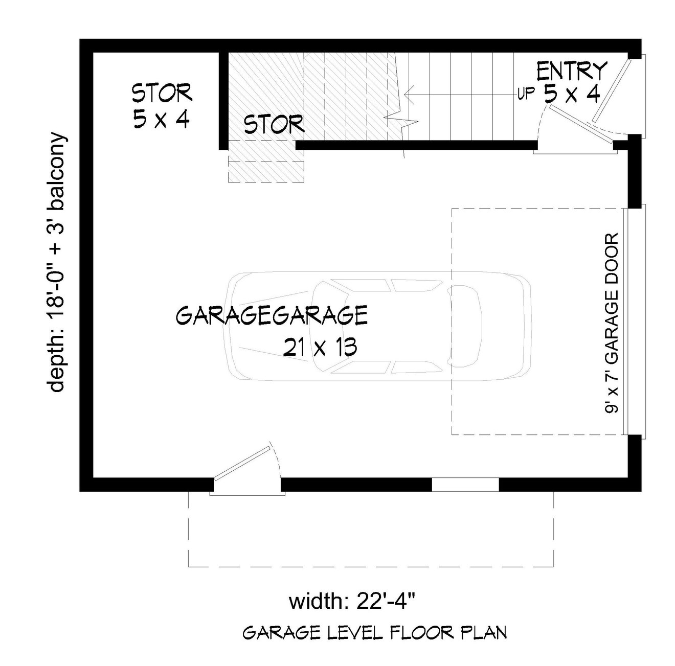 Contemporary House Plan - Spring Park Escape 75952 - 1st Floor Plan