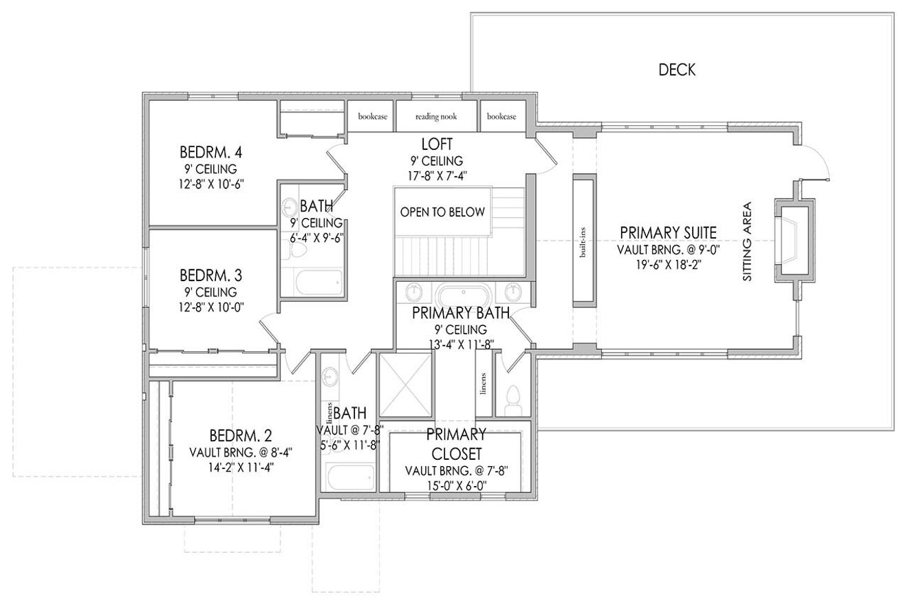 Secondary Image - European House Plan - Devonshire 48198 - 2nd Floor Plan