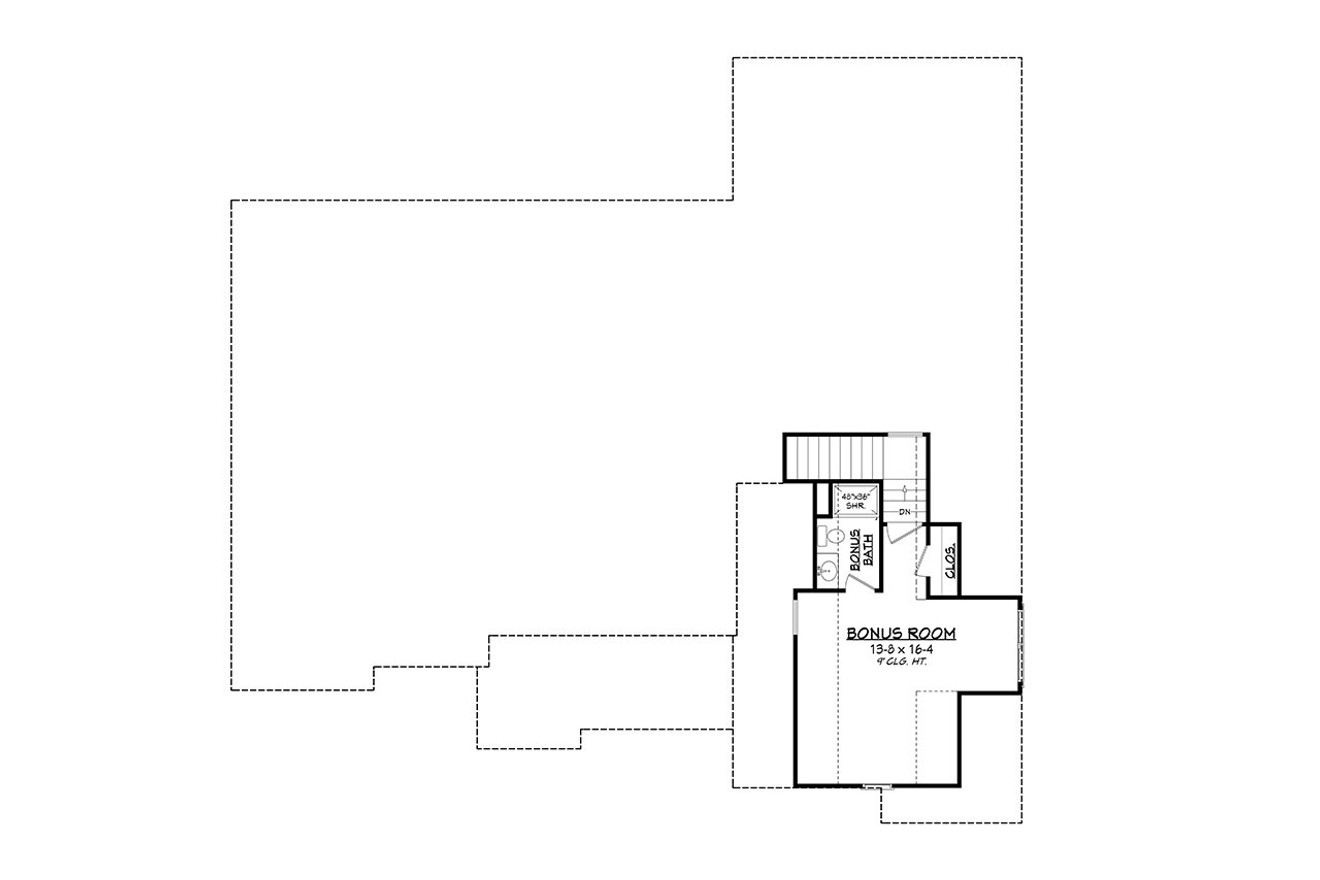 Secondary Image - Farmhouse House Plan - Mountain Brook 49717 - 2nd Floor Plan
