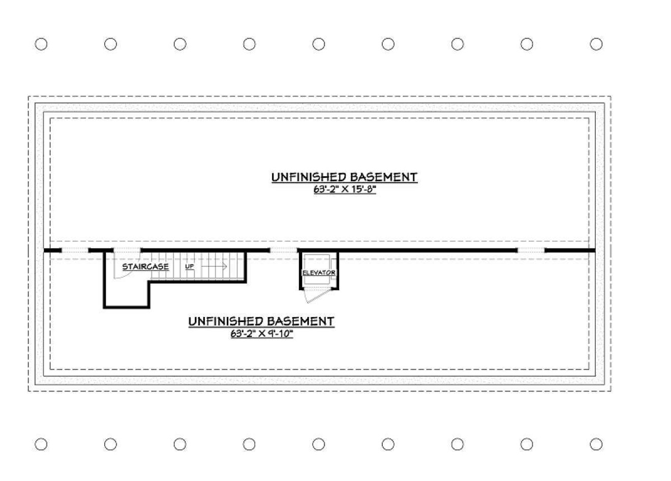 Country House Plan - 73553 - Basement Floor Plan
