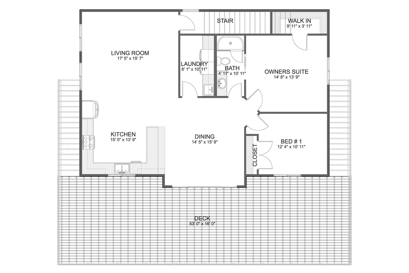 Secondary Image - Farmhouse House Plan - Applegate 43057 - 2nd Floor Plan