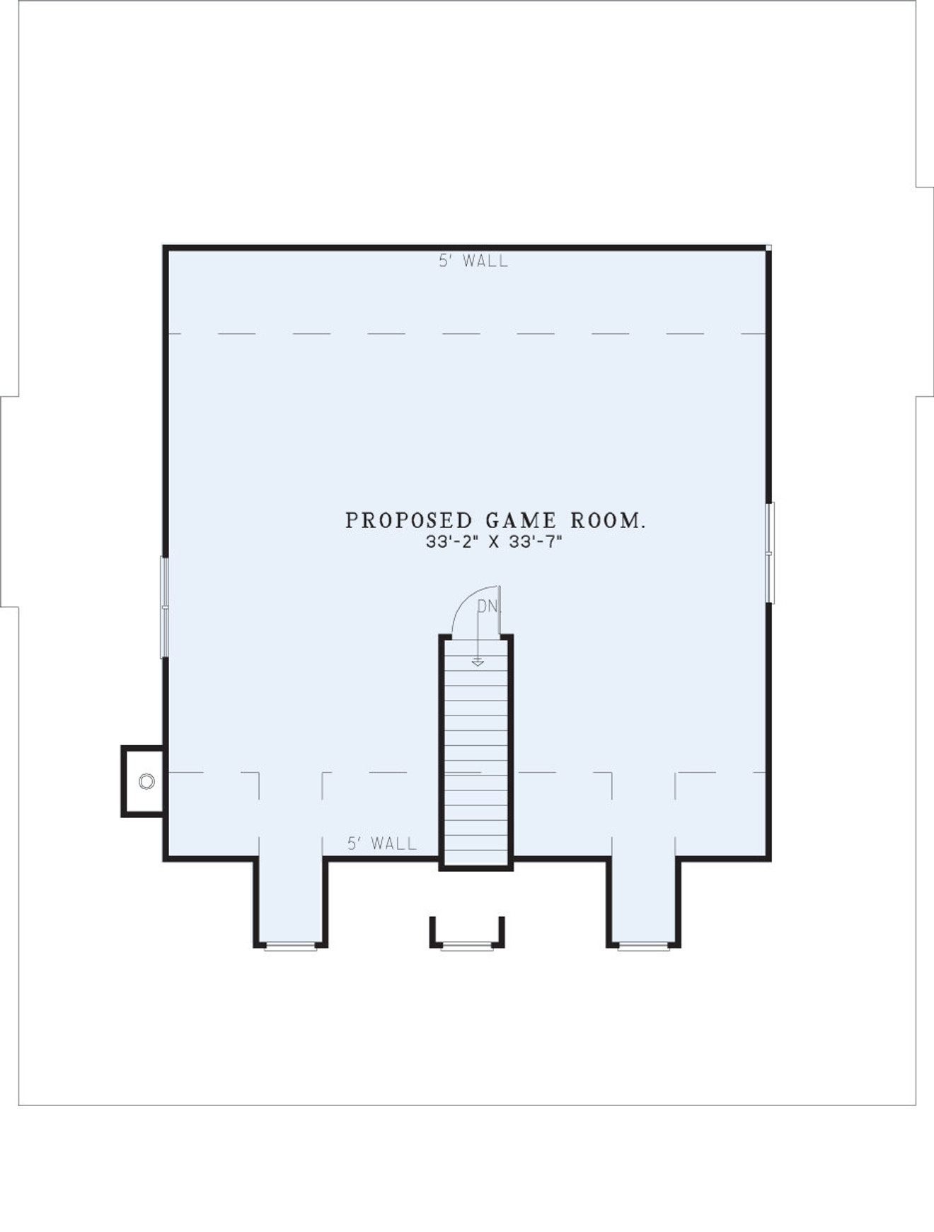 Secondary Image - Country House Plan - Gilliam Acres 21695 - 2nd Floor Plan