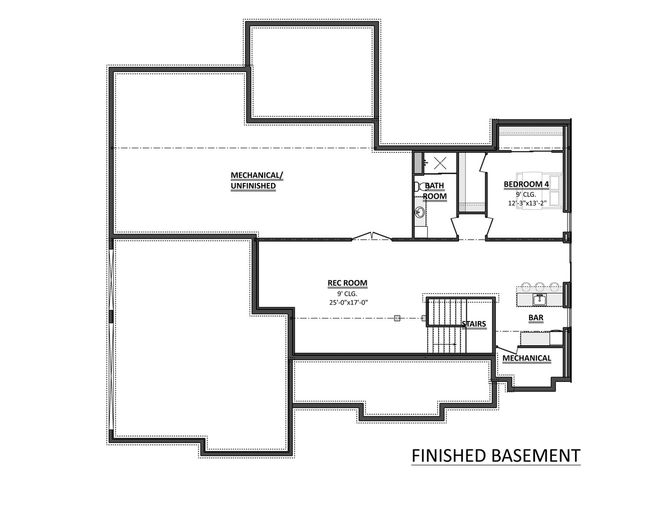 Craftsman House Plan - 33440 - Optional Floor Plan