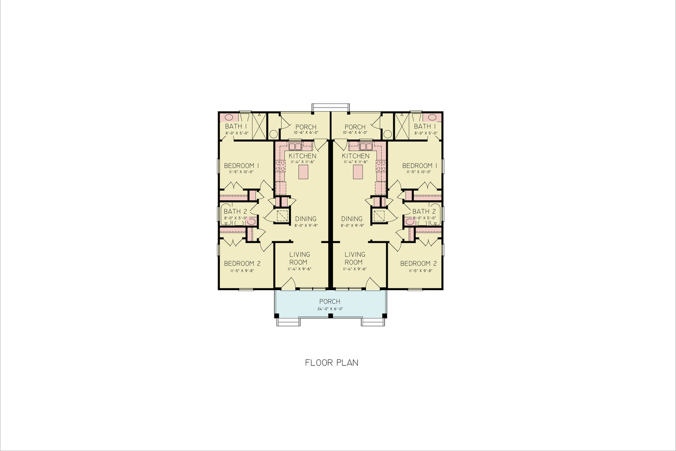 Bungalow House Plan - Hannah  30988 - 1st Floor Plan