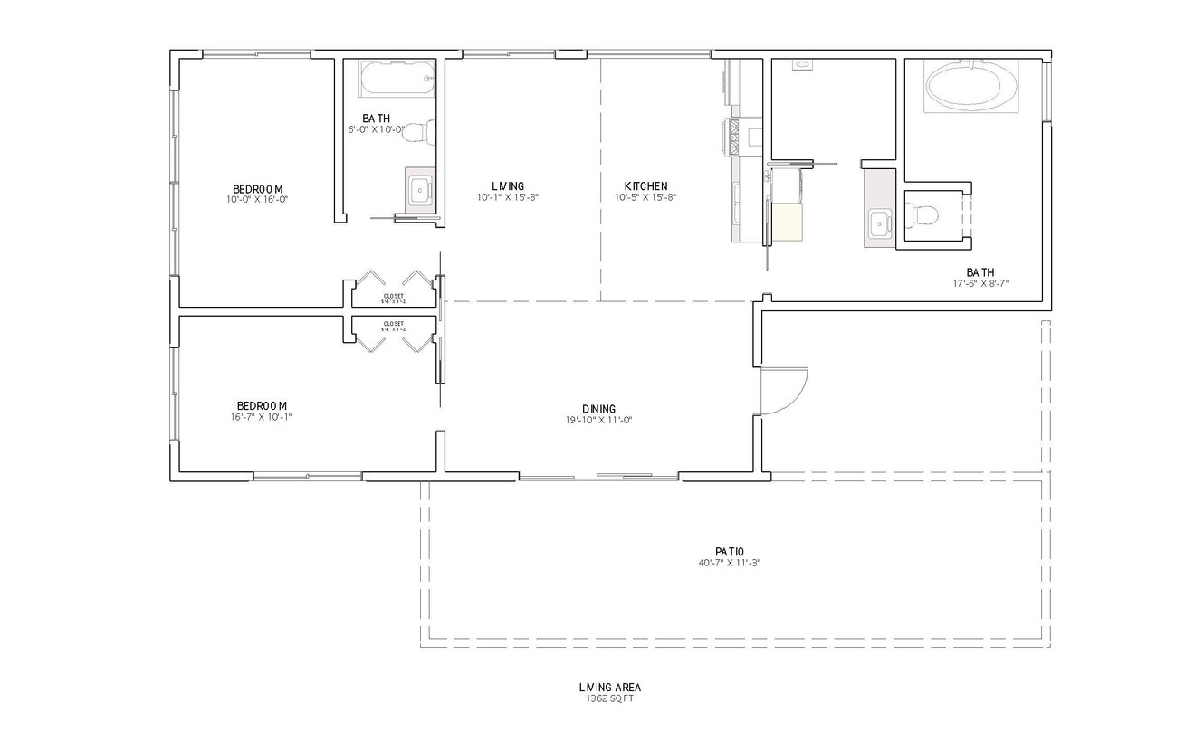 Contemporary House Plan - The Lonely Lama 71171 - 1st Floor Plan