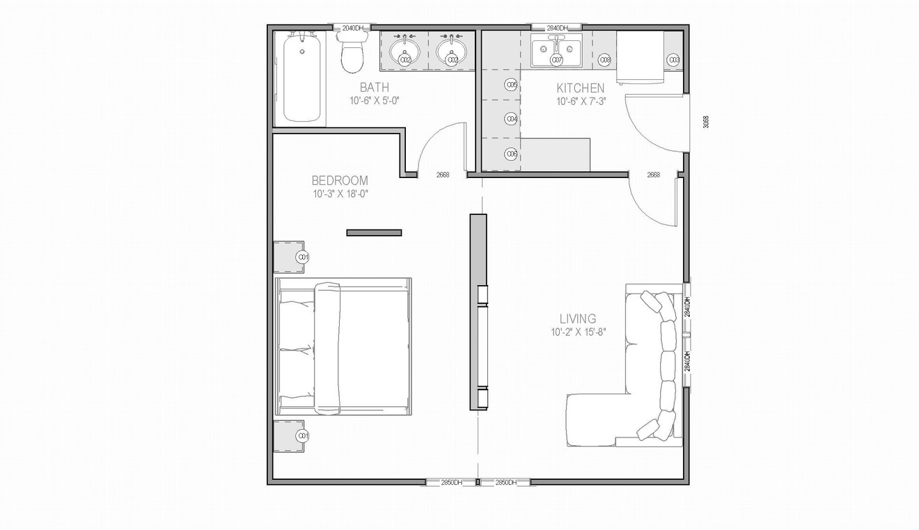 Secondary Image - Traditional House Plan - The Ferryman 68038 - 2nd Floor Plan