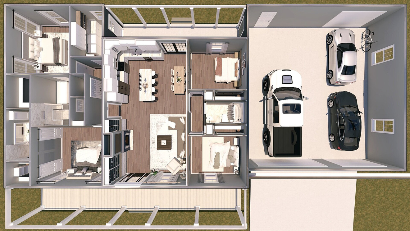 Farmhouse House Plan - 93492 - Other Floor Plan