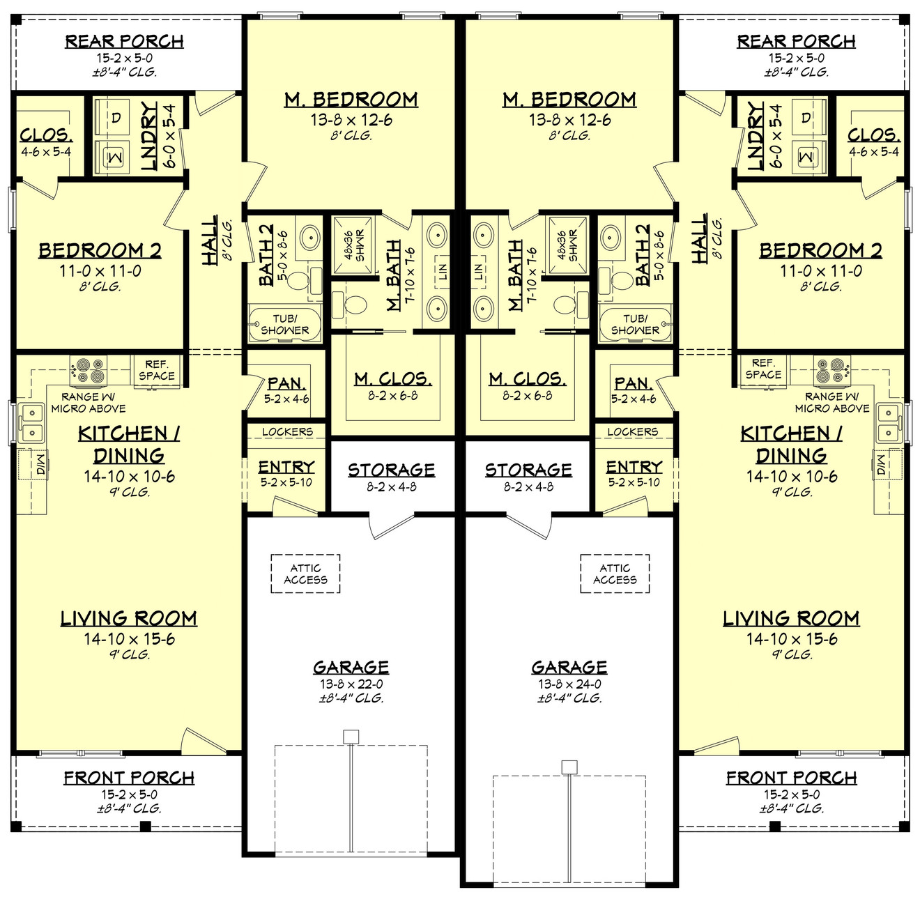 Farmhouse House Plan - Northern Pine 28394 - 1st Floor Plan
