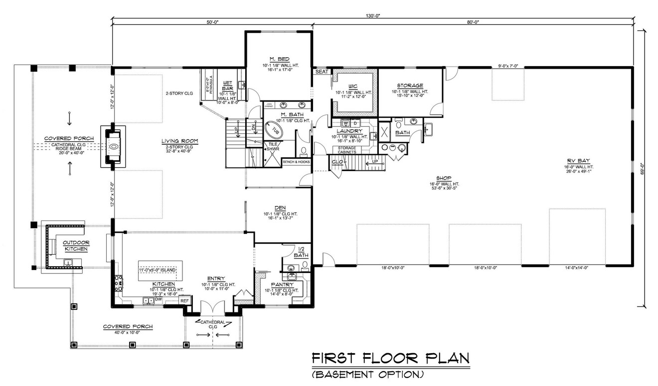 Farmhouse House Plan - 97015 - Optional Floor Plan