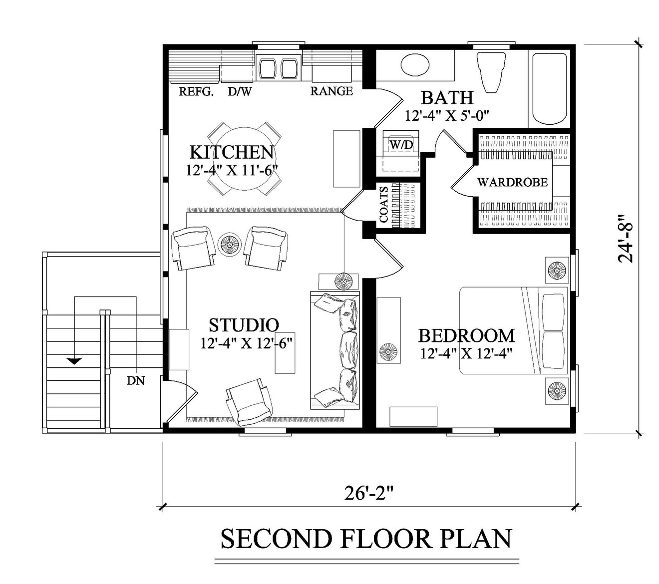 Secondary Image - Traditional House Plan - Sunday Morning Hangout 11039 - 2nd Floor Plan