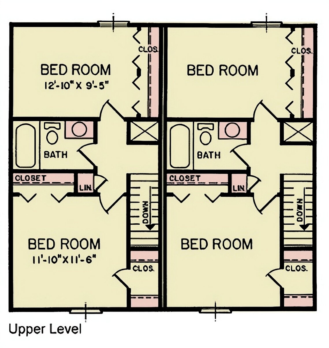 Secondary Image - Traditional House Plan - Horizon 70979 - 2nd Floor Plan