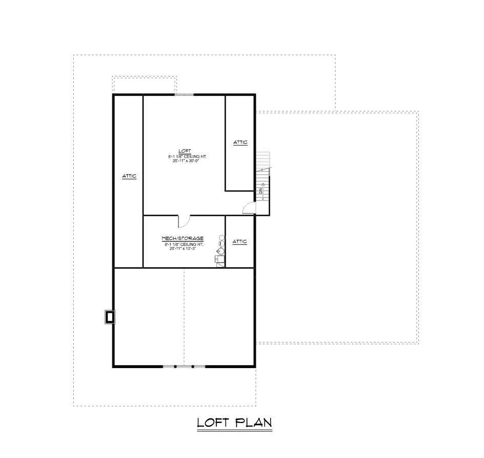 Secondary Image - Country House Plan - 84229 - 2nd Floor Plan