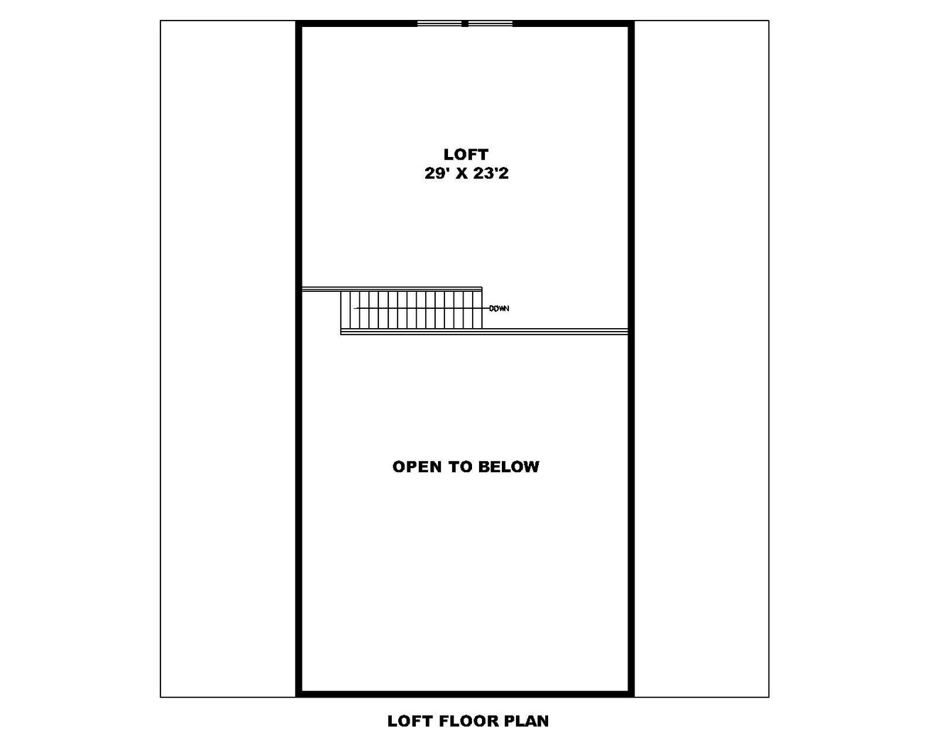 Traditional House Plan - 47901 - 2nd Floor Plan