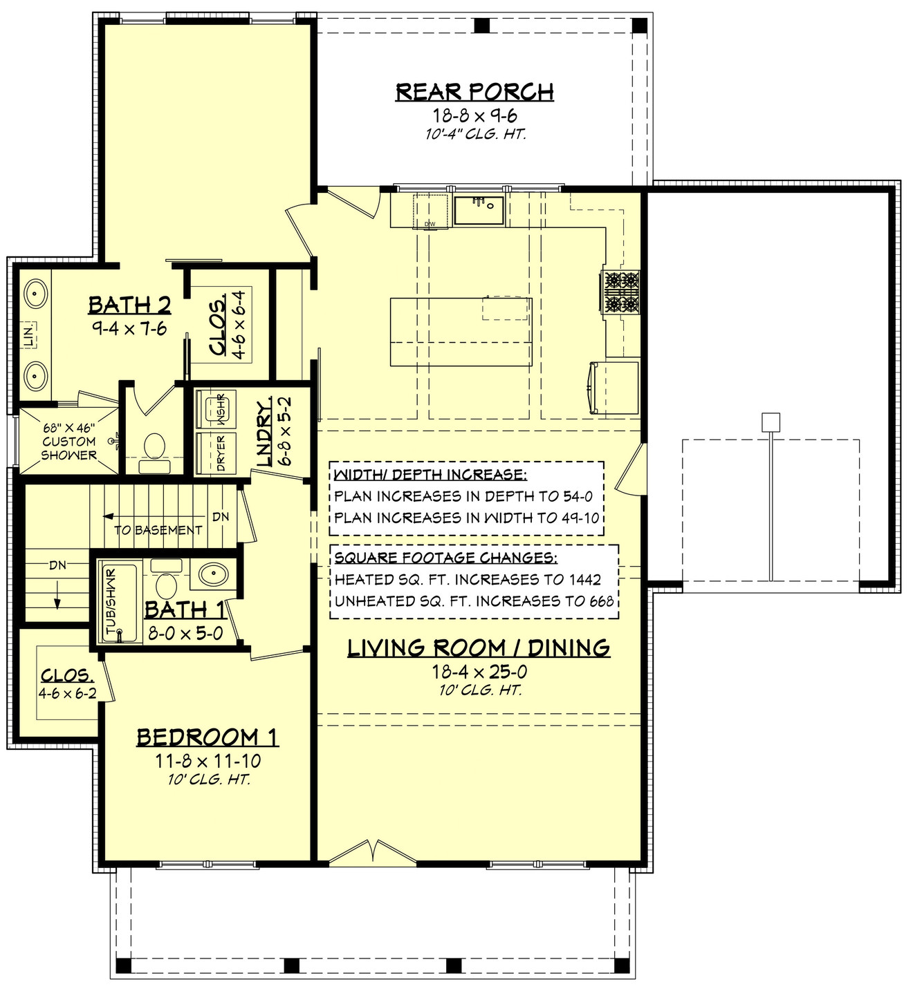 Farmhouse House Plan - Stevens 72568 - Optional Floor Plan
