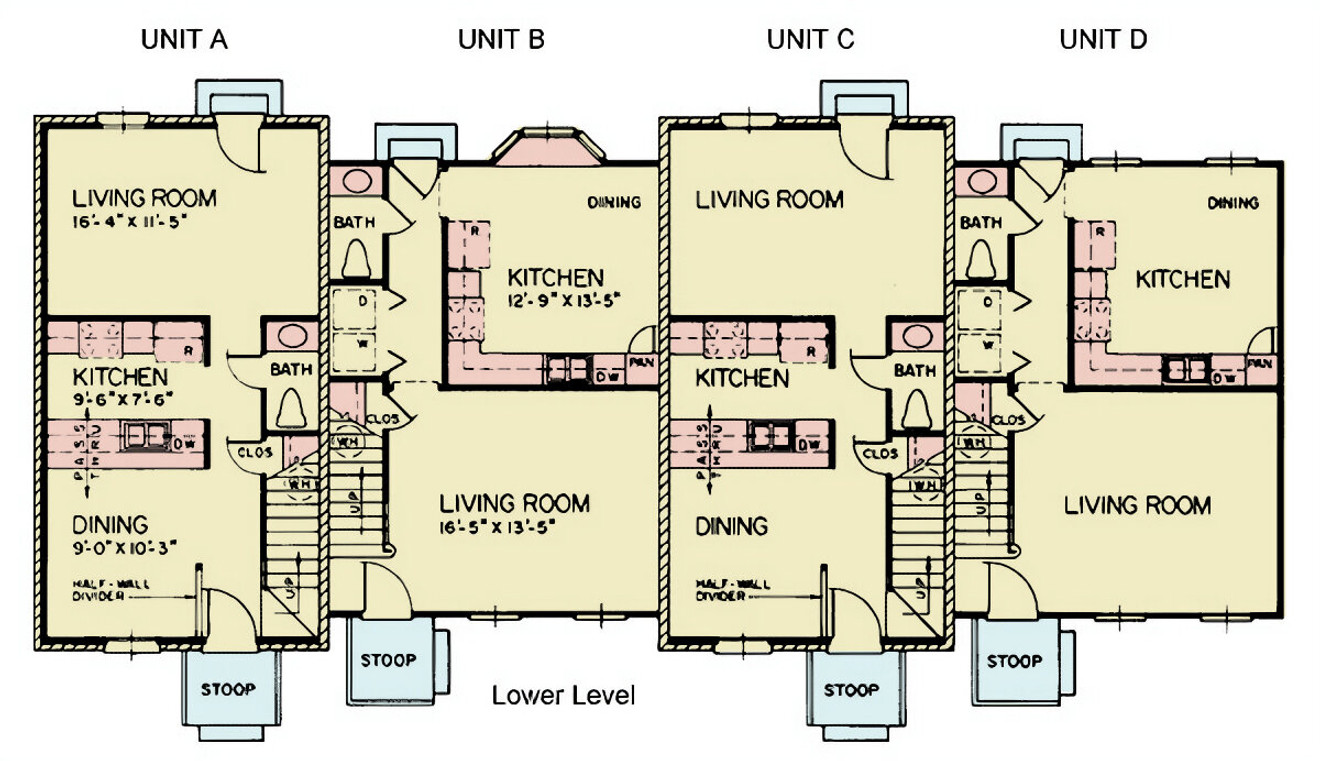 Modern House Plan - Hyde 10002 - 1st Floor Plan