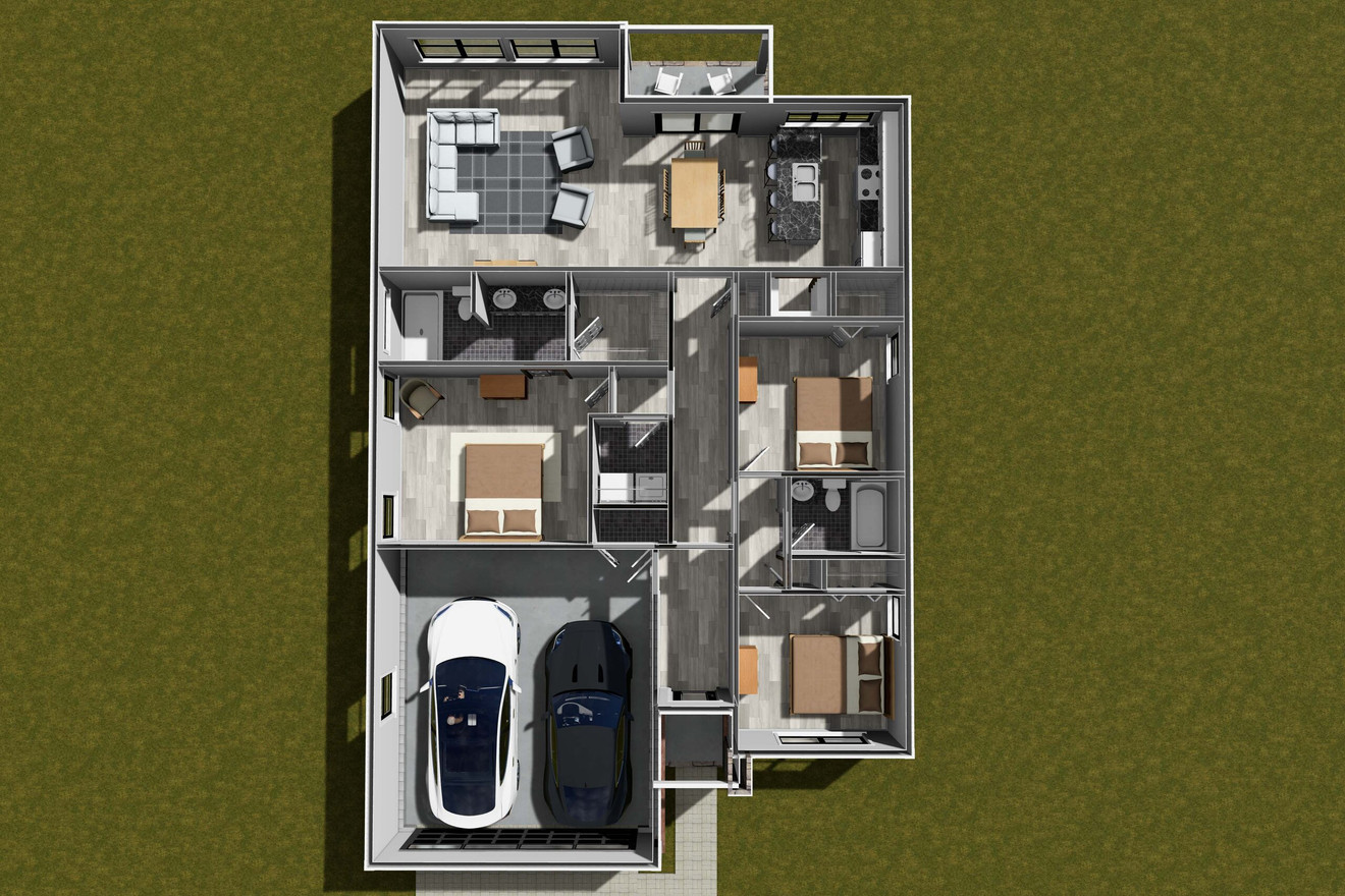Contemporary House Plan - 57149 - Other Floor Plan