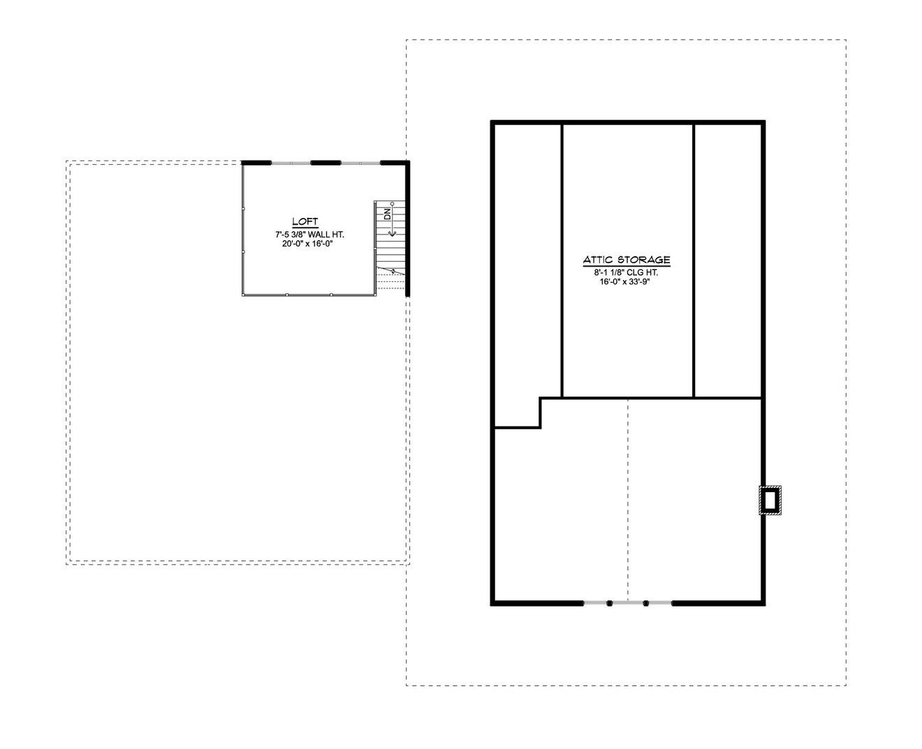 Farmhouse House Plan - 94554 - 2nd Floor Plan