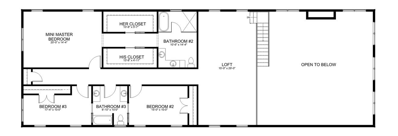 Country House Plan - Wakefield 76512 - 2nd Floor Plan