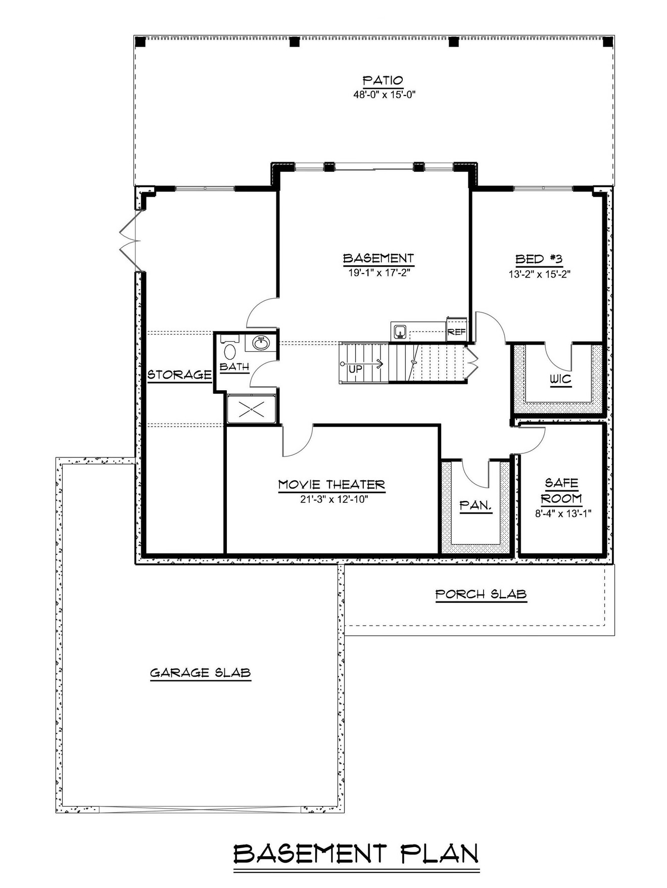 Contemporary House Plan - 41269 - 2nd Floor Plan