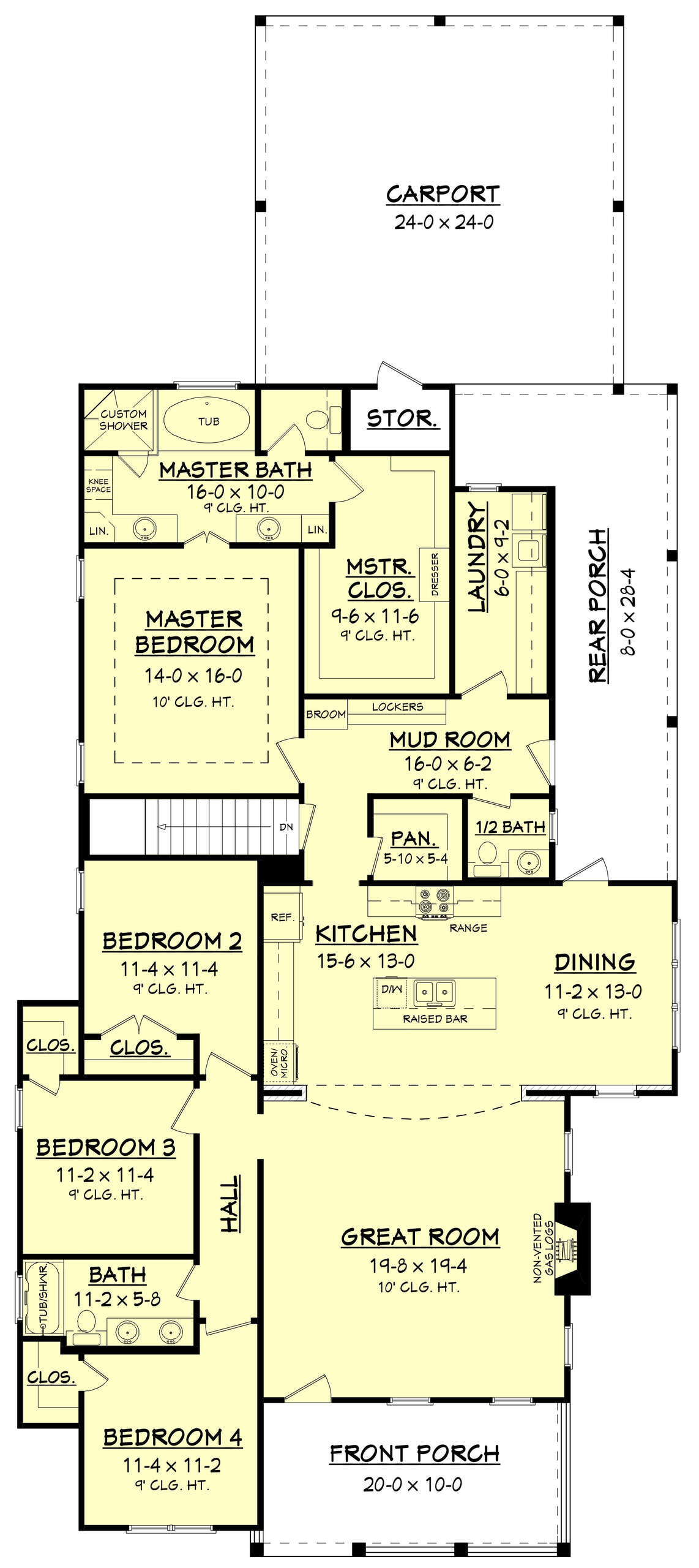 Cottage House Plan - Cherrywood 72408 - Optional Floor Plan