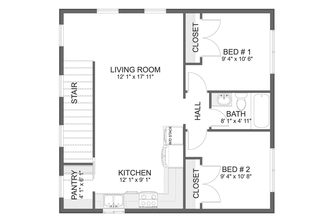 Secondary Image - Traditional House Plan - Lemire 18484 - 2nd Floor Plan
