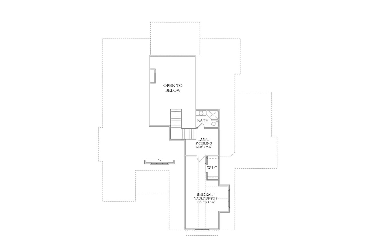 Secondary Image - Modern House Plan - Boston 10988 - 2nd Floor Plan
