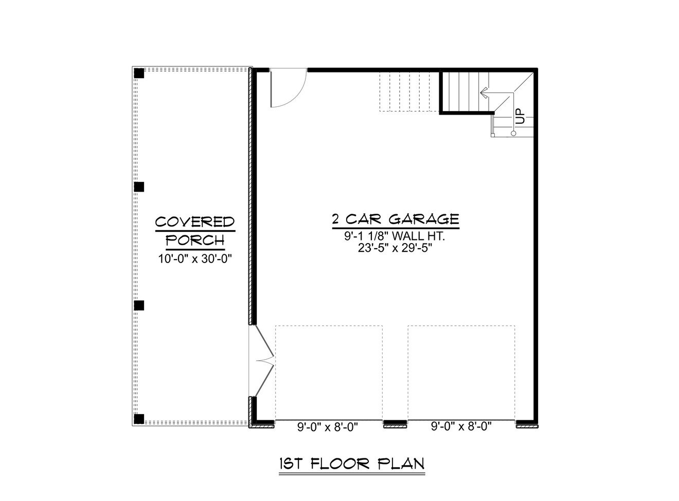 Cottage House Plan - 12806 - 1st Floor Plan