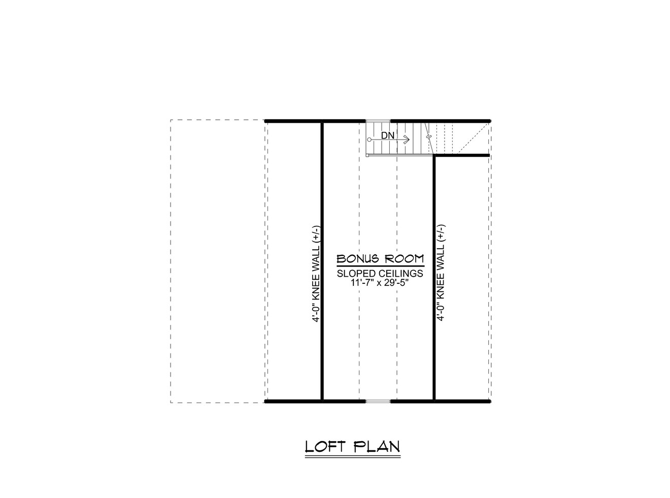 Cottage House Plan - 12806 - 2nd Floor Plan