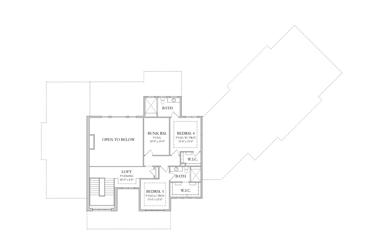 Farmhouse House Plan - Memphis 49948 - 2nd Floor Plan