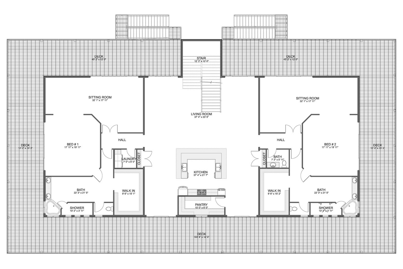 Secondary Image - Country House Plan - Meyn Barndo 80800 - 2nd Floor Plan
