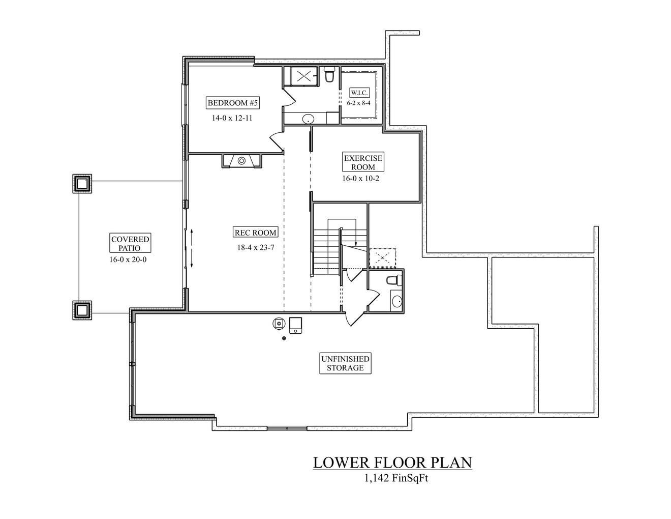 Secondary Image - Craftsman House Plan - Sugar Mill II 19973 - Optional Floor Plan