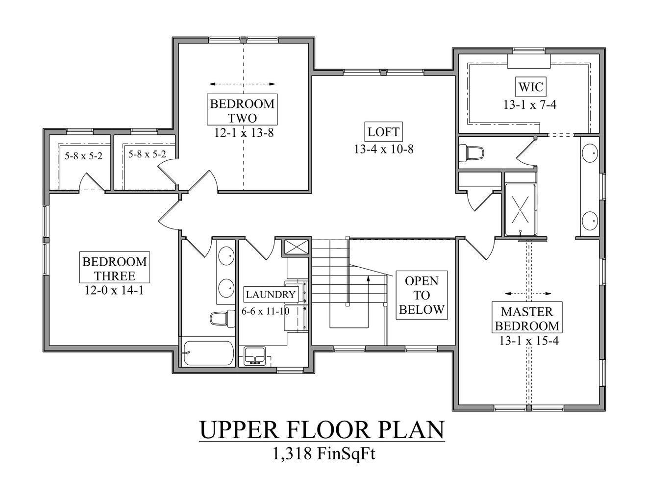 Secondary Image - Country House Plan - Gateway Park 21837 - 2nd Floor Plan