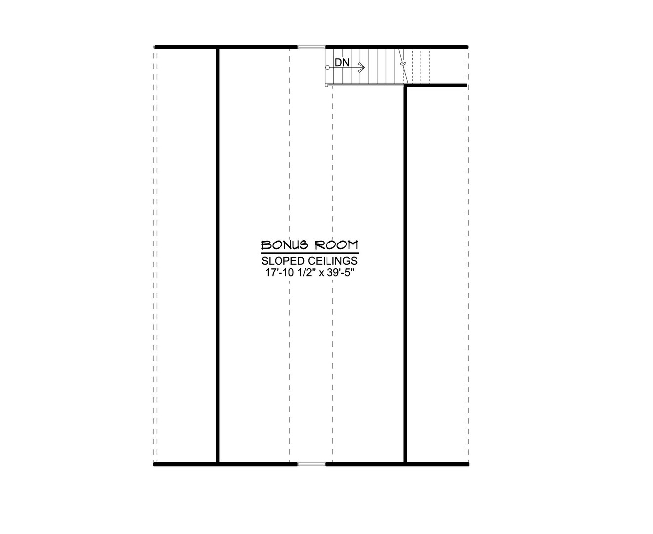 Traditional House Plan - 50721 - 2nd Floor Plan