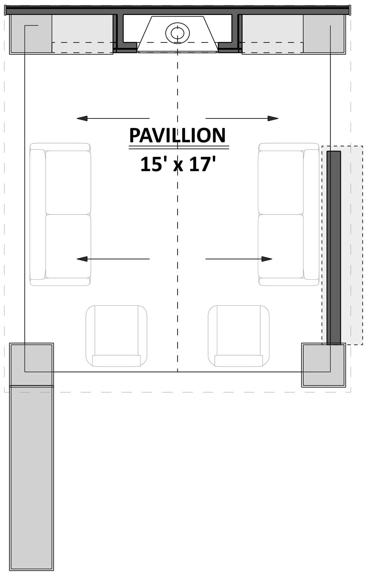 Lodge Style House Plan - 87606 - 1st Floor Plan