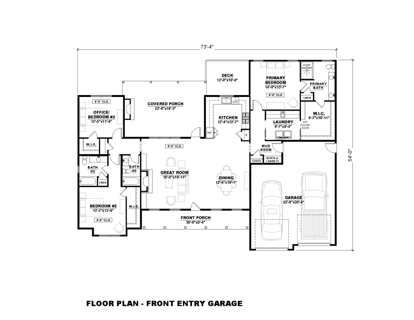 Farmhouse House Plan - Harrell-4 91695 - Optional Floor Plan
